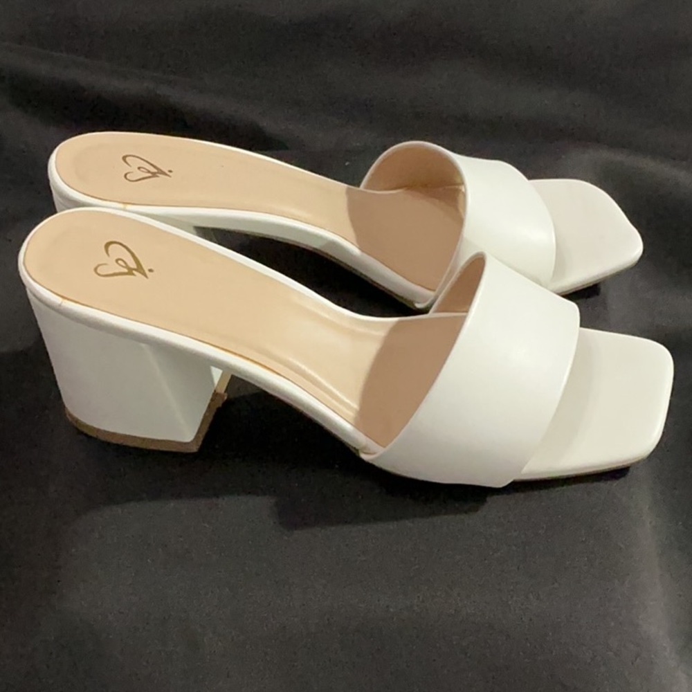 Elegant White Women's Heels